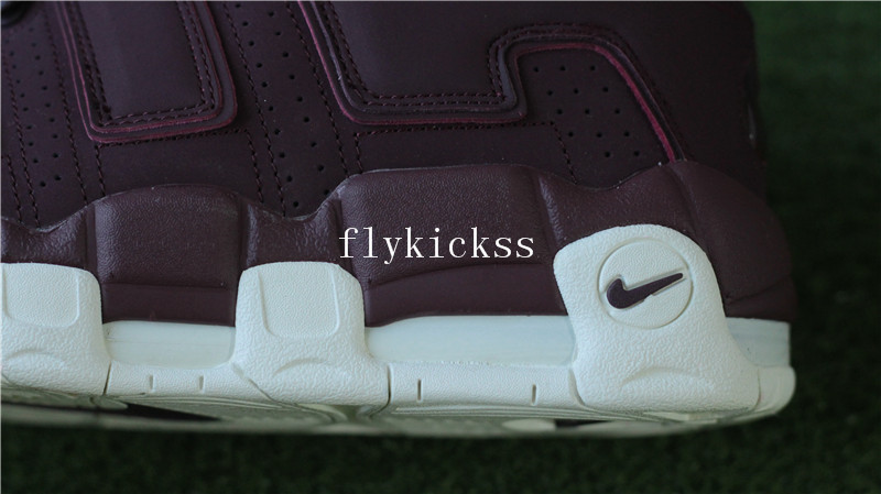 Nike Air More Uptempo Maroon Wine Red